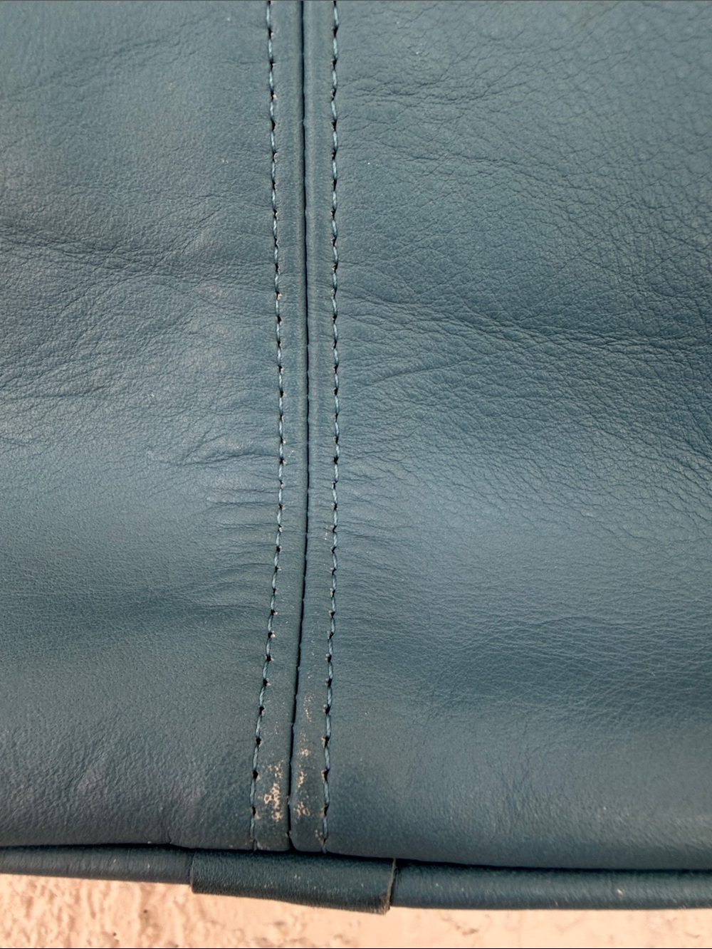 VINTAGE RARE Coach Soho Mini Bucket Bag (or Mini Lightweight Bag) TEAL color - Picture 7 of 14